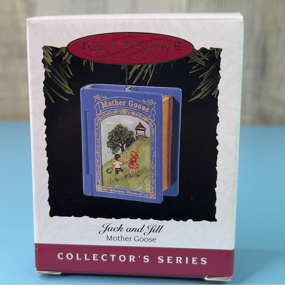 Hallmark Keepsake Ornament Jack & Jill Mother Goose Collector Series Dated 1995
